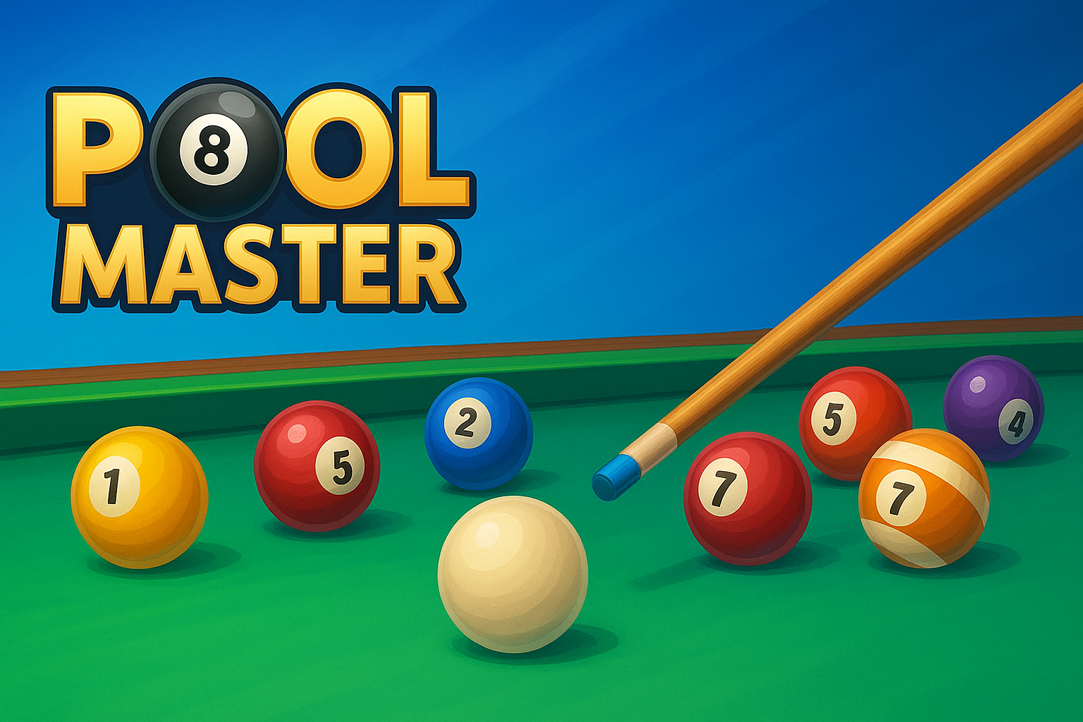 Pool Master gameplay screenshot — pool table preview